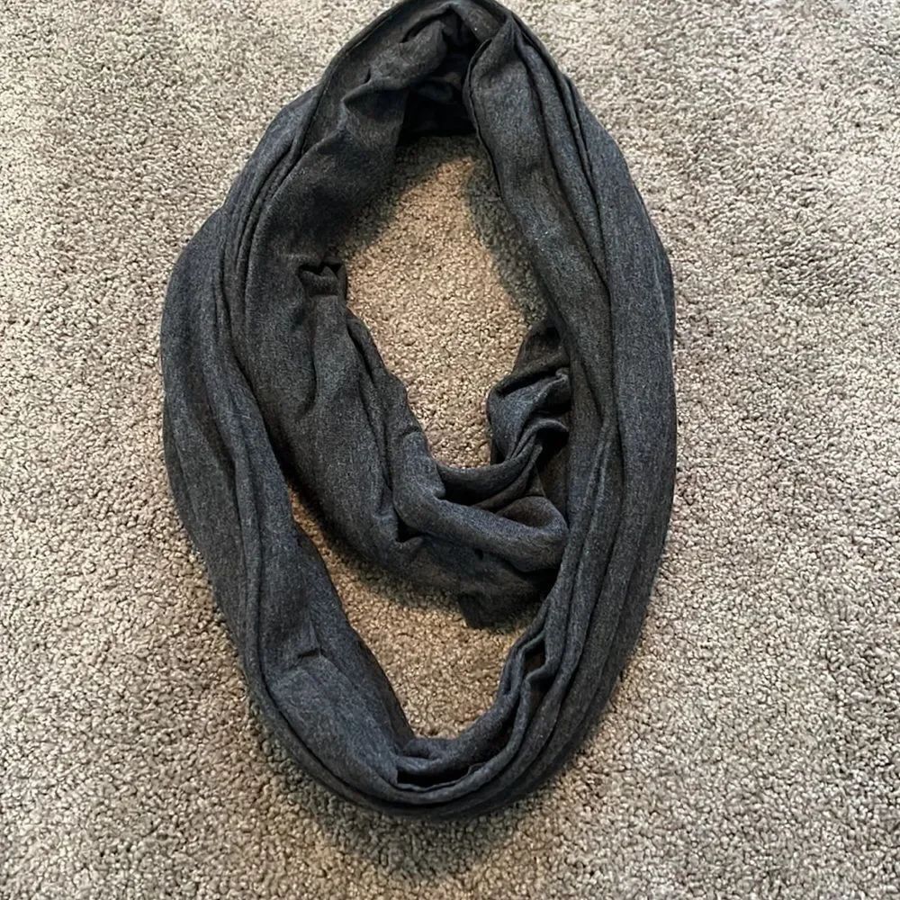 Black Poppy Infinity Scarf  - Picture 2 of 4